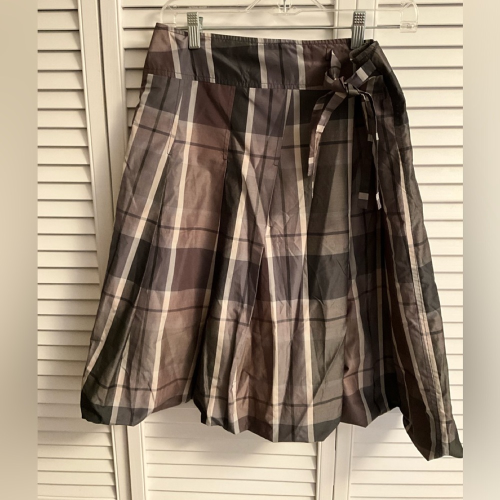MaxMara Weekend Plaid Skirt - 10